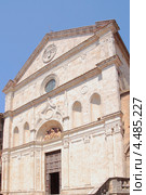 Церковь Святого Августина (Chiesa di Sant' Agostino). Монтепульчано, Италия (2010 год). Стоковое фото, фотограф Вадим Хомяков / Фотобанк Лори