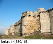 Средневековая крепость крестоносцев Крак де Шевалье, Сирия (2009 год). Стоковое фото, фотограф Владимир Приземлин / Фотобанк Лори