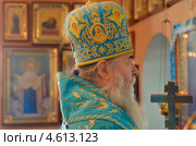 Священник. Митрополит Днепропетровский и Павлоградский Ириней. Украина (2012 год). Редакционное фото, фотограф Несинов Олег / Фотобанк Лори