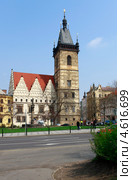Чехия. Город Прага. Новоместская ратуша (2013 год). Редакционное фото, фотограф Яна Королёва / Фотобанк Лори