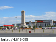 Китай, Пекин, площадь Тяньаньмэнь - главная площадь столицы (2012 год). Редакционное фото, фотограф Овчинникова Ирина / Фотобанк Лори
