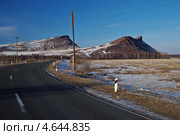 Дорога к подножию гор. Хакасия. Стоковое фото, фотограф Nikitin / Фотобанк Лори