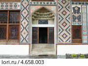 Фрагмент дворца шекинских храмов в Шеки, Азербайджан. Стоковое фото, фотограф Ткачёва Ольга / Фотобанк Лори