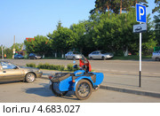 Мотоцикл ИМЗ с боковым прицепом (2012 год). Редакционное фото, фотограф Анатолий Матвейчук / Фотобанк Лори