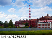 Старое здание текстильной фабрики в Иванове (2012 год). Стоковое фото, фотограф Яков Филимонов / Фотобанк Лори