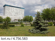 Инженерный корпус ОАО "Автомобильный завод УРАЛ" (2013 год). Редакционное фото, фотограф Виталий Горелов / Фотобанк Лори