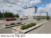 Инженерный корпус ОАО "Автомобильный завод УРАЛ" (2013 год). Редакционное фото, фотограф Виталий Горелов / Фотобанк Лори