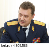 Первый заместитель директора Федеральной службы исполнения наказаний Эдуард Петрухин (2013 год). Редакционное фото, фотограф Free Wind / Фотобанк Лори
