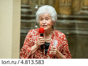 И.А.Антонова, президент Государственного музея изобразительных искусств им. А.С.Пушкина (2013 год). Редакционное фото, фотограф Михаил Ворожцов / Фотобанк Лори