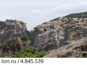 Греция, Метеоры, скальные монастыри (2013 год). Стоковое фото, фотограф Юлия Желтенко / Фотобанк Лори