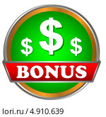 Бонусный значок с надписью "bonus" Стоковая иллюстрация, иллюстратор Иван Рябоконь / Фотобанк Лори