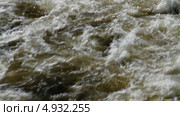 Вспененная водная поверхность. Стоковое видео, видеограф Юрий Пономарёв / Фотобанк Лори