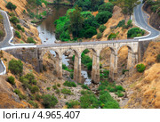 Виадук через реку. Стоковое фото, фотограф Discovod / Фотобанк Лори