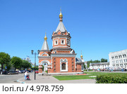 Ярославль, часовня Александра Невского (2013 год). Редакционное фото, фотограф Овчинникова Ирина / Фотобанк Лори