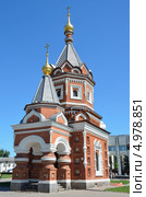 Ярославль, часовня Александра Невского (2013 год). Стоковое фото, фотограф Овчинникова Ирина / Фотобанк Лори