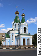 Храм во имя Державной иконы Божией Матери, город Екатеринбург, Невьянский переулок (2013 год). Стоковое фото, фотограф Алексей Гусев / Фотобанк Лори