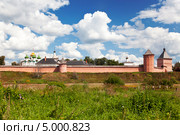 Спасо-Ефимиев монастырь. Панорама. Суздаль (2013 год). Редакционное фото, фотограф Наталья Волкова / Фотобанк Лори