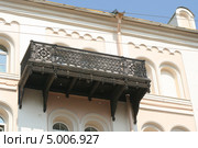 Старый дом на Садовнической улице, фрагмент. Москва (2013 год). Стоковое фото, фотограф Владимир Магит / Фотобанк Лори