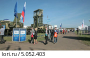 Комплексы ПВО на Международном авиационно-космическом салоне МАКС-2013. Редакционное видео, видеограф Игорь Долгов / Фотобанк Лори