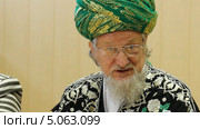 Талгат Таджуддин - председатель Центрального духовного управления мусульман, верховный муфтий России, Шейх-уль-ислам (2013 год). Редакционное видео, видеограф Mikhail Erguine / Фотобанк Лори