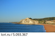 Меловые скалы. Дувр (Dover), Англия (2012 год). Стоковое фото, фотограф Вадим Хомяков / Фотобанк Лори