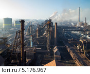 Металлургический комбинат (2013 год). Стоковое фото, фотограф Алексей Голубенко / Фотобанк Лори