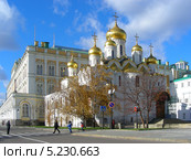 Московский Кремль, Благовещенский собор, Москва (2013 год). Стоковое фото, фотограф lana1501 / Фотобанк Лори