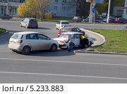 Авария, ДТП. Ростов-на-Дону (2013 год). Редакционное фото, фотограф Олег Пчелов / Фотобанк Лори