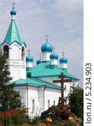 Свято-Никольский храм (2013 год). Стоковое фото, фотограф Ольга Вьюшкова / Фотобанк Лори