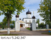 Церковь Георгия Победоносца, Старая Русса. Приходской храм Ф.М. Достоевского и его семьи (2013 год). Стоковое фото, фотограф Алина Сбитнева / Фотобанк Лори