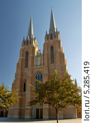 Епископальная церковь св. Мартина, г. Хьюстон, Техас, США (2009 год). Стоковое фото, фотограф Константин Меньшиков / Фотобанк Лори