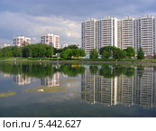 Гольяновский пруд весной, район Гольяново, Москва (2010 год). Редакционное фото, фотограф lana1501 / Фотобанк Лори