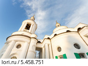 Храм Влахернской иконы Божией Матери в Кузьминках (2013 год). Стоковое фото, фотограф Андрей Чернов / Фотобанк Лори