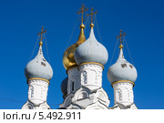 Москва. Церковь Николая Чудотворца в Пыжах на Большой Ордынке (1672) (2013 год). Стоковое фото, фотограф Михаил Ворожцов / Фотобанк Лори
