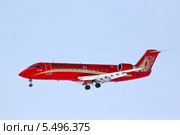 Самолёт "Canadair Regional Jet CRJ-200ER" (2013 год). Редакционное фото, фотограф Art Konovalov / Фотобанк Лори