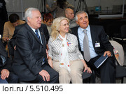 Рыжков, Хохлачева и Иващенко. Нижегородская ярмарка. (2007 год). Редакционное фото, фотограф Андрей Забродин / Фотобанк Лори