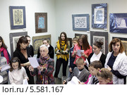 Балашиха, выставка художника из Домодедово Светланы Яворской  "Резные чудеса" (2014 год). Редакционное фото, фотограф Дмитрий Неумоин / Фотобанк Лори