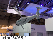 ILA Berlin Air Show 2012. Стенд Diehl Defence. Многоцелевой беспилотный вертолет Schiebel Camcopter S-100. Редакционное фото, фотограф Sergey Kohl / Фотобанк Лори