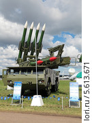 Международный авиационно-космический салон МАКС-2013. Зенитно-ракетный комплекс "Бук-М2Э" Редакционное фото, фотограф Игорь Долгов / Фотобанк Лори