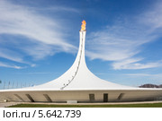 Олимпийский огонь XXII Зимних Олимпийских игр в Сочи (2014 год). Редакционное фото, фотограф Олег Хархан / Фотобанк Лори