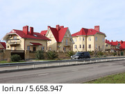 Коттеджи в селе Некрасовское, Сочи (2014 год). Редакционное фото, фотограф Алексей Гусев / Фотобанк Лори