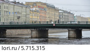 Фонтанка. Семеновский мост (2014 год). Стоковое фото, фотограф Александр Алексеев / Фотобанк Лори