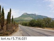 Гора  Южная Демерджи в Крыму (2012 год). Стоковое фото, фотограф Олег Хархан / Фотобанк Лори