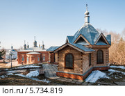 Свято-Введенский Макариевский мужской епархиальный монастырь. Белевский район, Село Жабынь (2014 год). Стоковое фото, фотограф Игорь Низов / Фотобанк Лори