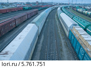 Железнодорожная, транспортировочная станция (2014 год). Редакционное фото, фотограф Svet / Фотобанк Лори