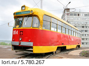 Трамвай РВЗ-6М2, Уфа, Россия (2009 год). Редакционное фото, фотограф Art Konovalov / Фотобанк Лори