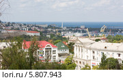 Вид на Севастополь с Малахова кургана (2012 год). Редакционное фото, фотограф Олег Хархан / Фотобанк Лори