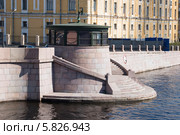 Спуск к реке у Тучкова Буяна. Санкт-Петербург (2014 год). Стоковое фото, фотограф Александр Щепин / Фотобанк Лори