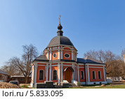 Церковь Спаса Преображения (Преображенская, 1777 г.) в пгт. Красково, Люберецкий район, Московская область (2014 год). Стоковое фото, фотограф Иван Марчук / Фотобанк Лори