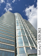 Небоскреб, бизнес-центр, Nordstar Tower в Москве (2014 год). Редакционное фото, фотограф Валерия Попова / Фотобанк Лори